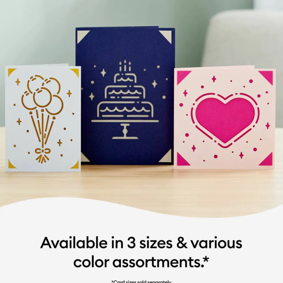 Cricut® R40 Insert Cards, Glitz and Glam Sampler