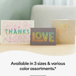 Cricut® S40 Cutaway Cards, Neutrals Sampler