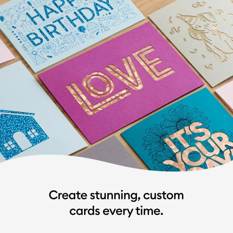 Cricut® S40 Cutaway Cards, Neutrals Sampler