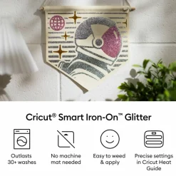 Cricut® Smart Iron-On™ Glitter Frog Prince Sampler, 3 Sheets