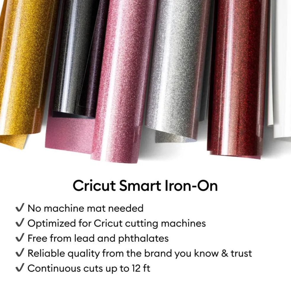 Cricut® Smart Iron-On™ Glitter Heat-Transfer Vinyl