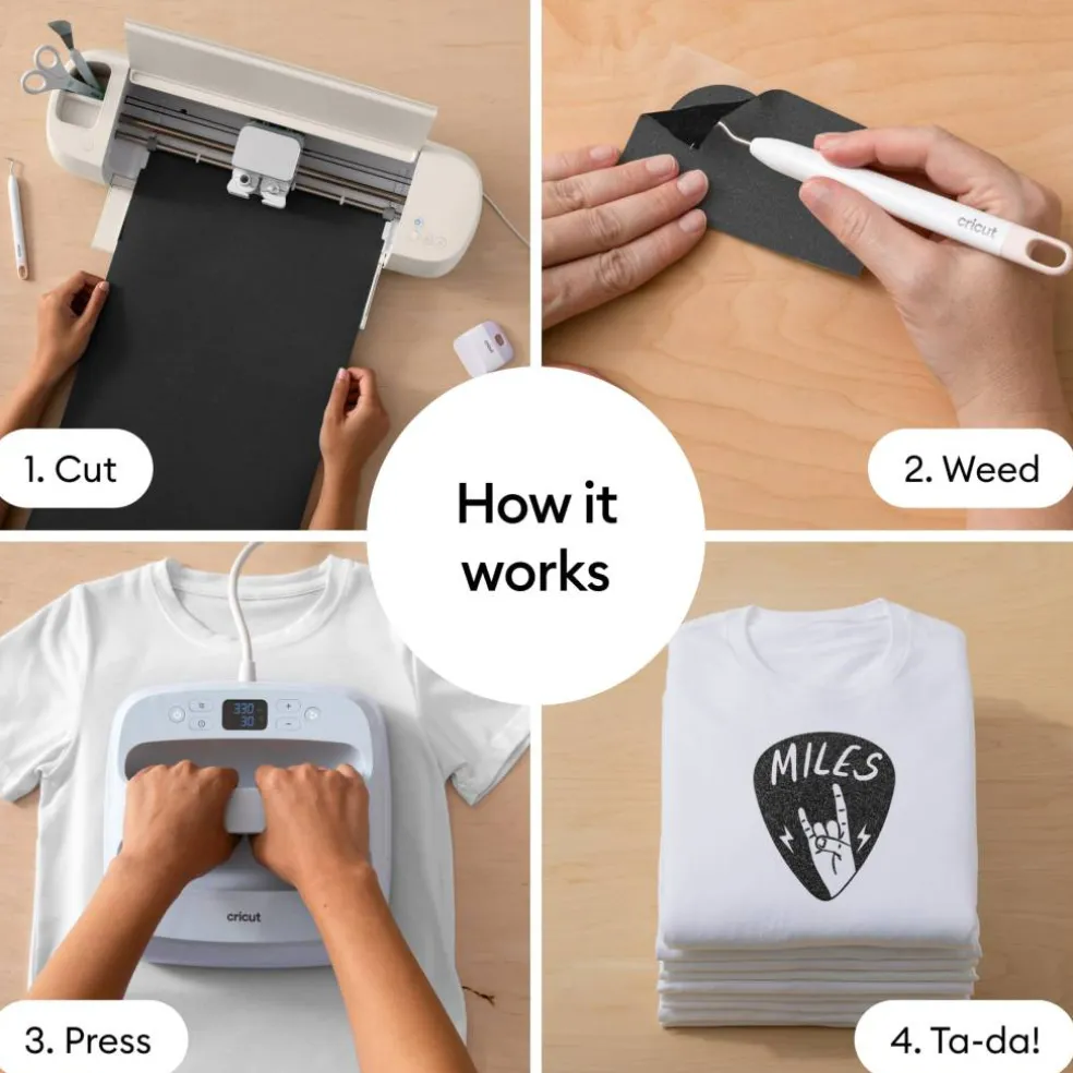 Cricut® Smart Iron-On™ Glitter Heat-Transfer Vinyl