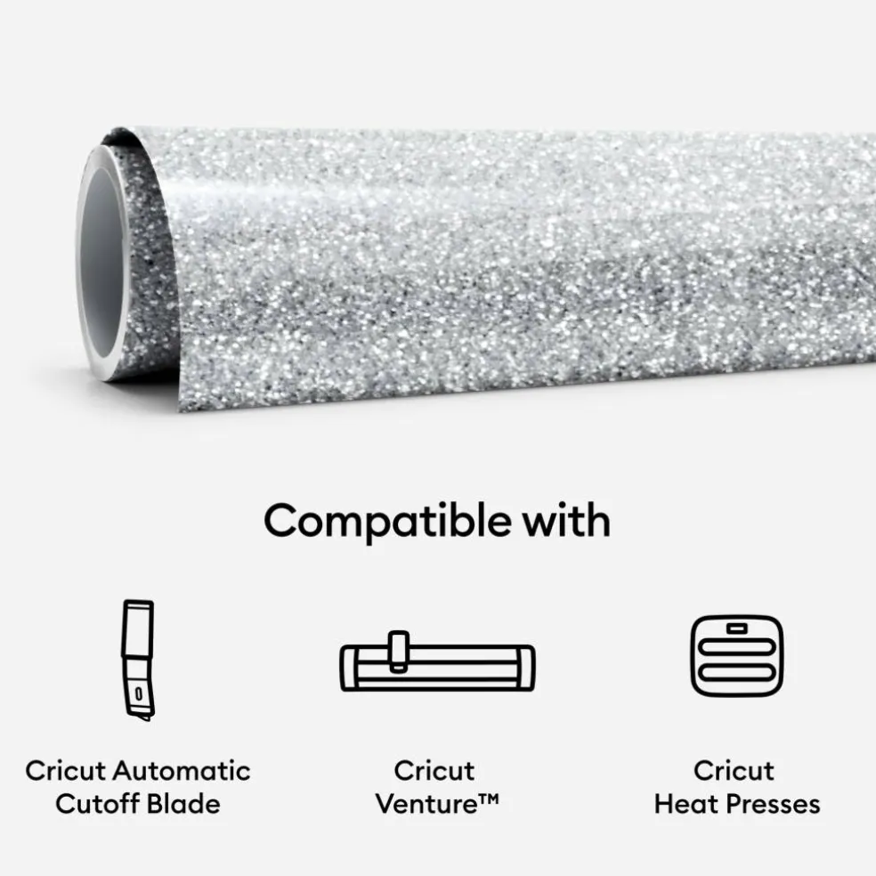 Cricut® Smart Iron-On™ Glitter, 25" x 12ft.