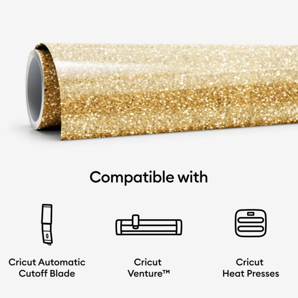 Cricut® Smart Iron-On™ Glitter, 25" x 12ft.