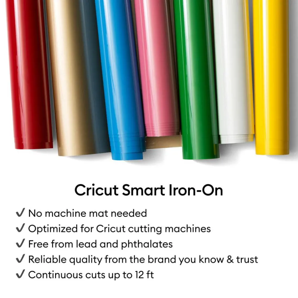 Cricut® Smart Iron-On™ Matless Deep Sampler, 3 Sheets