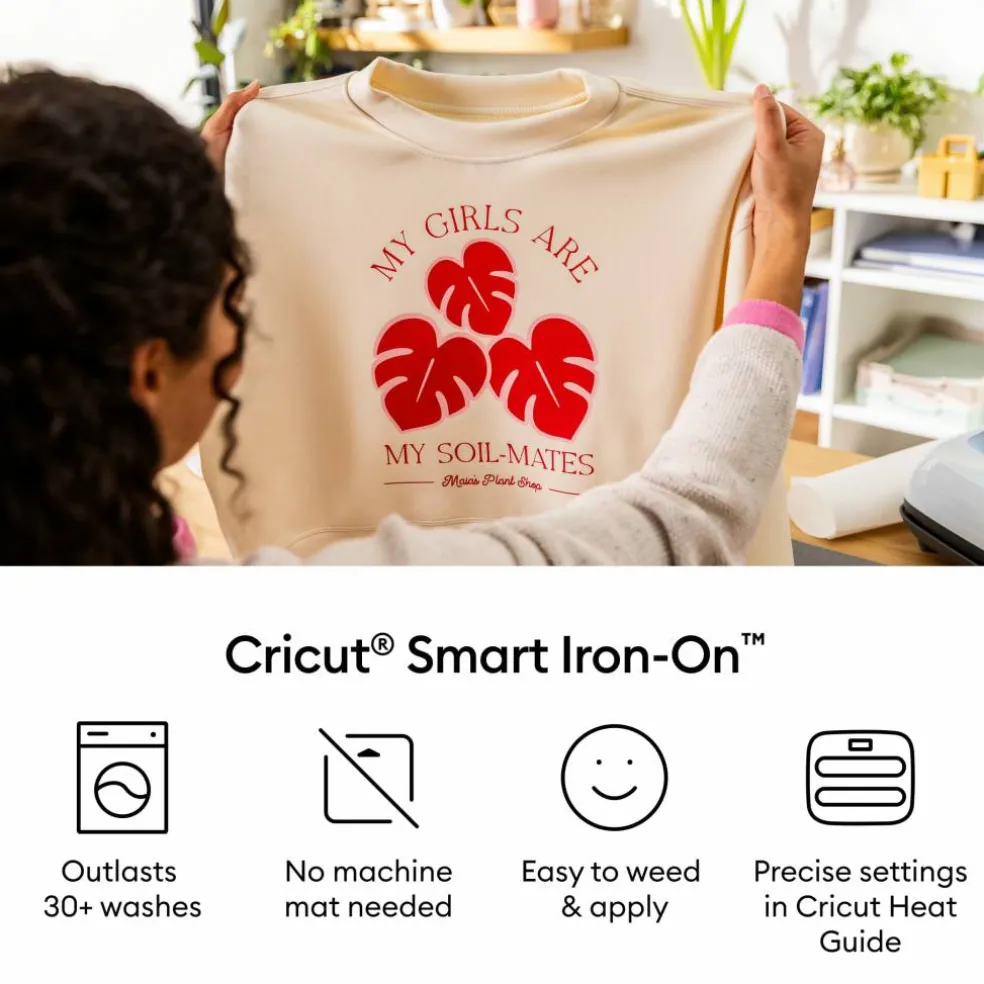 Cricut® Smart Iron-On™ Matless Deep Sampler, 3 Sheets