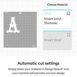 Cricut® Smart Vinyl™ Matless Permanent Shimmer Vinyl Seaglass Sampler
