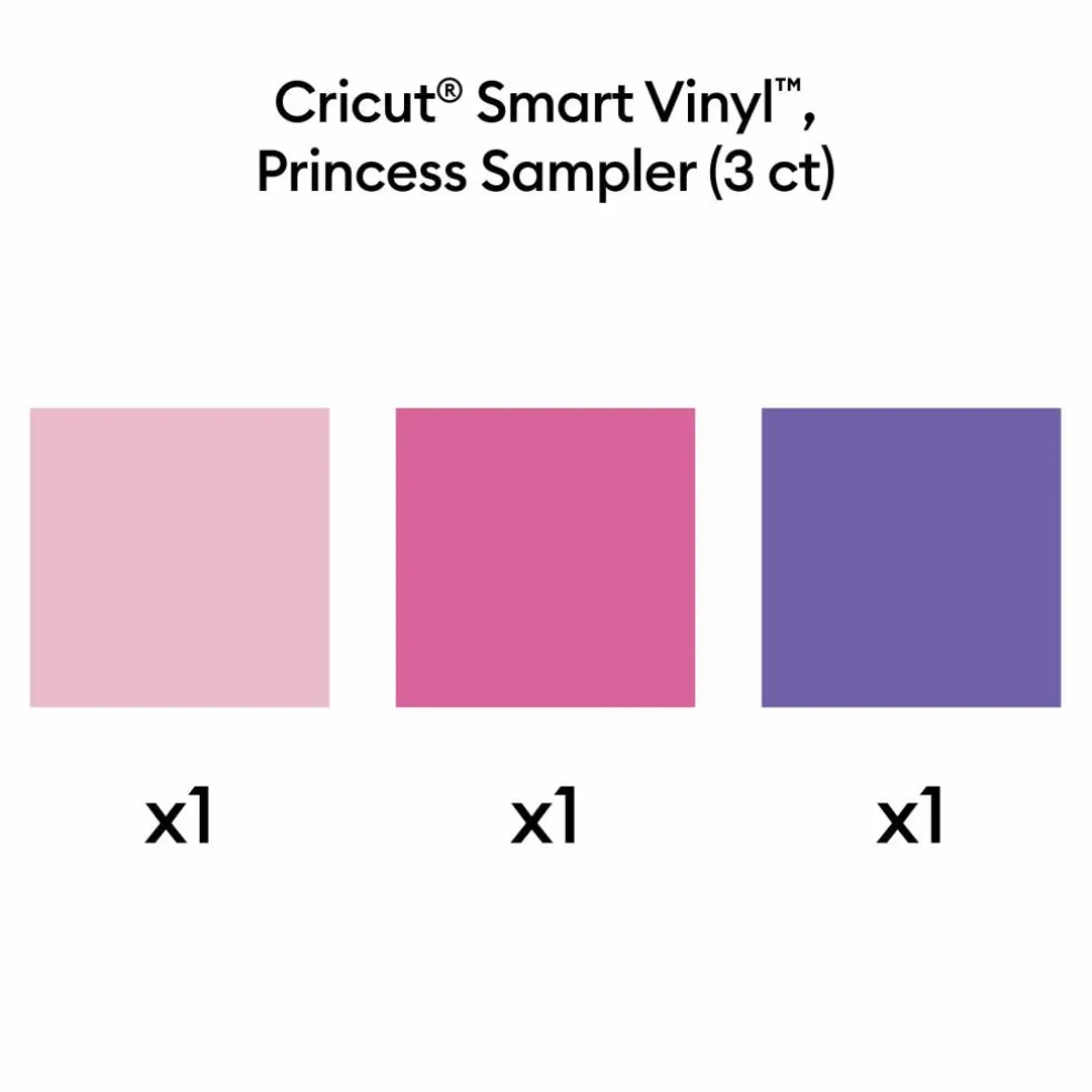 Cricut® Smart Vinyl™ Matless Permanent Vinyl Princess Sampler
