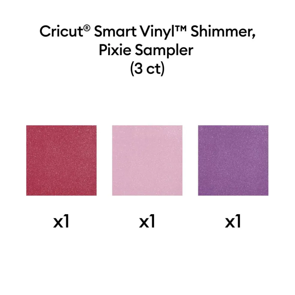 Cricut® Smart Vinyl™ Matless Permanent Vinyl Pixie Shimmer Sampler