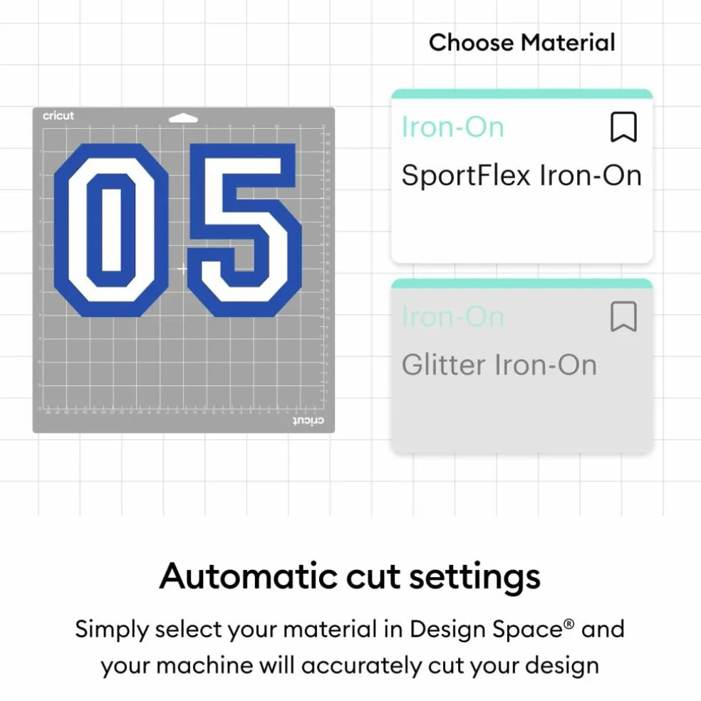 Cricut® SportFlex Iron-On™ Heat-Transfer Vinyl