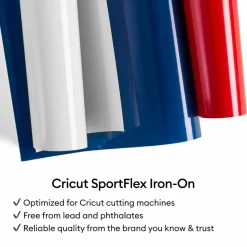 Cricut® SportFlex Iron-On™ Heat-Transfer Vinyl