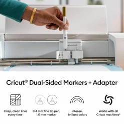 Cricut® Ultimate Dual-Sided Marker Set + Adapter
