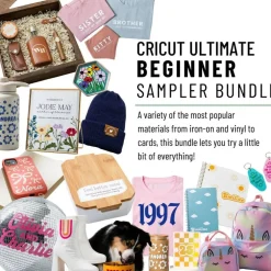 Cricut Ultimate Materials Bundle Starter Set for Joy
