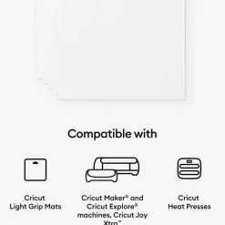 Cricut® US Letter Printable Iron-On For Light Fabrics, 5ct.