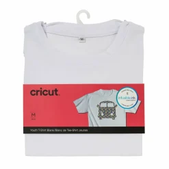 Cricut® White Blank Youth Crew Neck T-Shirt