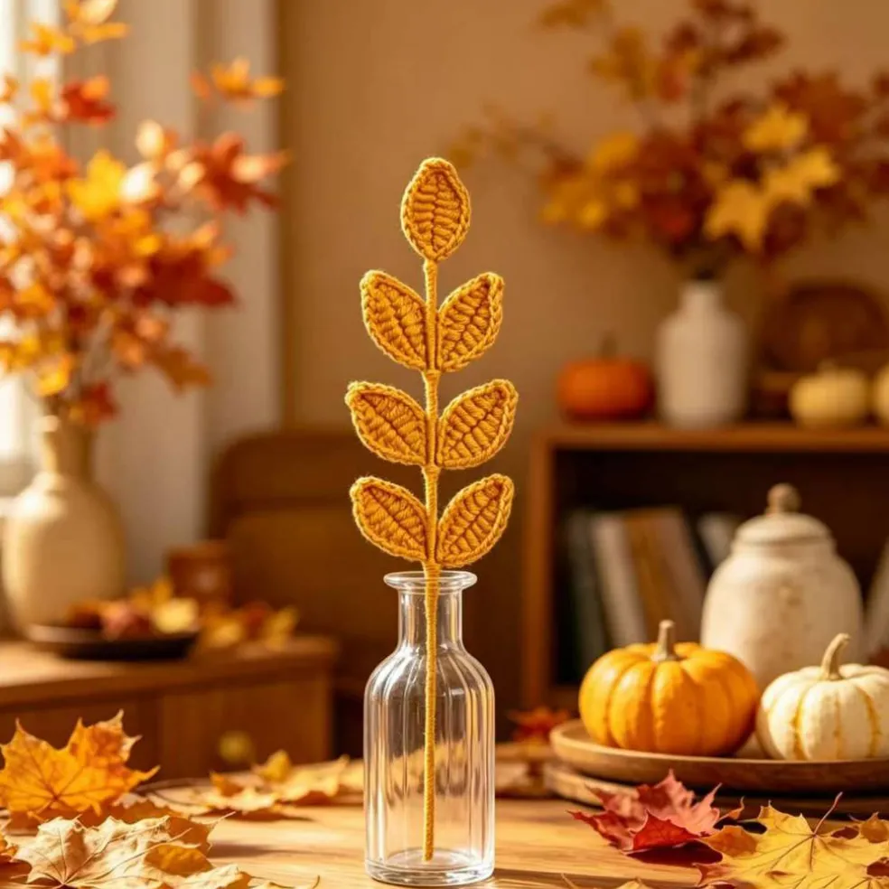 13" Crochet Leaf Pick by Ashland®