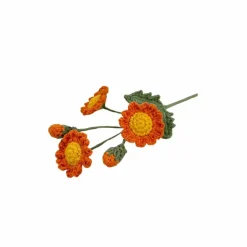 13" Crochet Yellow Sunflower Pick by Ashland®