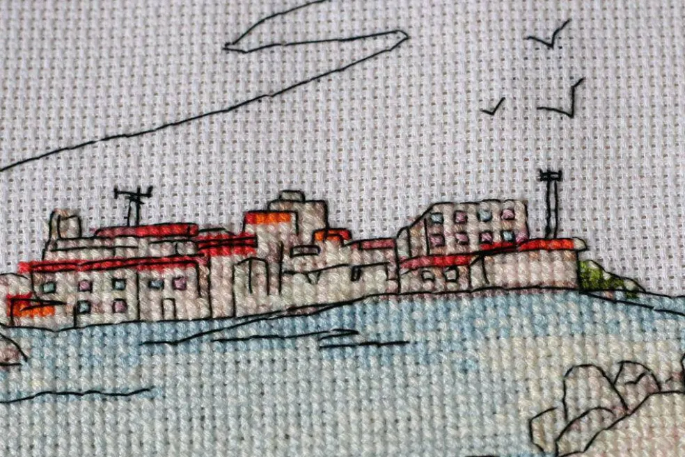 Cross-stitch kit Lighthouse light