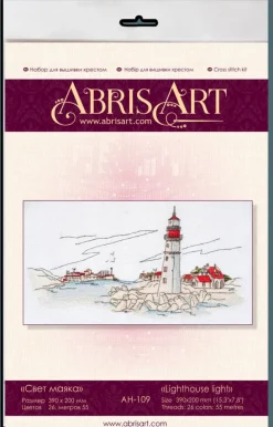Cross-stitch kit Lighthouse light