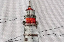 Cross-stitch kit Lighthouse light