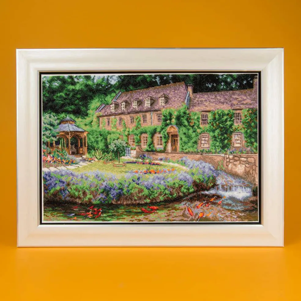 Cross-stitch kit "Mirror water"