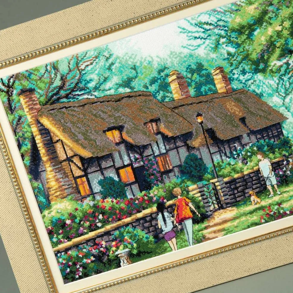 Cross-stitch kit "Mirror water"