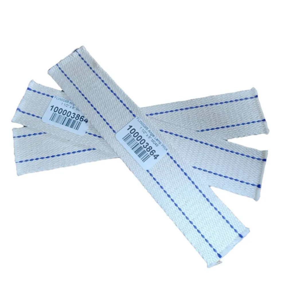 Crownplace Brands 1 1/2" Wide Flat Cotton Oil Lamp Lantern Replacement Wicks Pack of 3