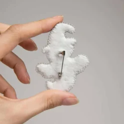 Crystal Art Beadwork Kit For Creating Broоch Ghost