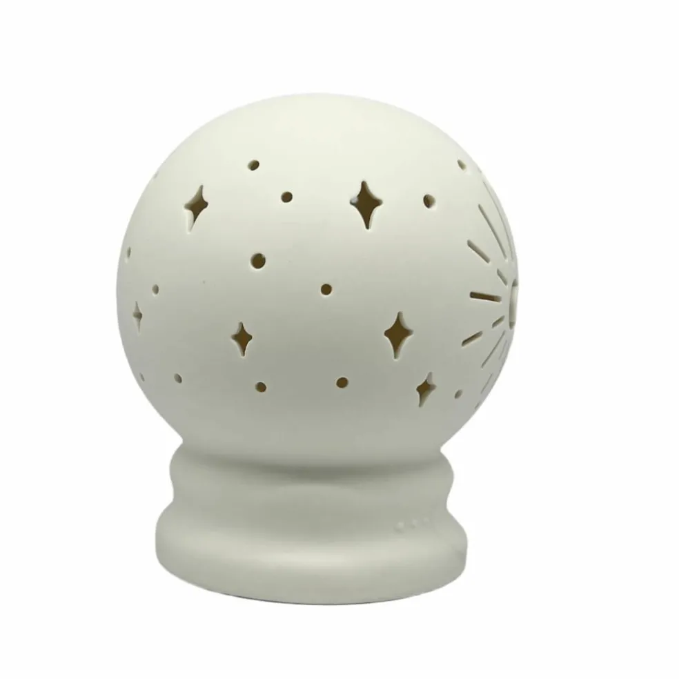 7" Crystal Ball DIY Ceramic LED Décor by Make Market®
