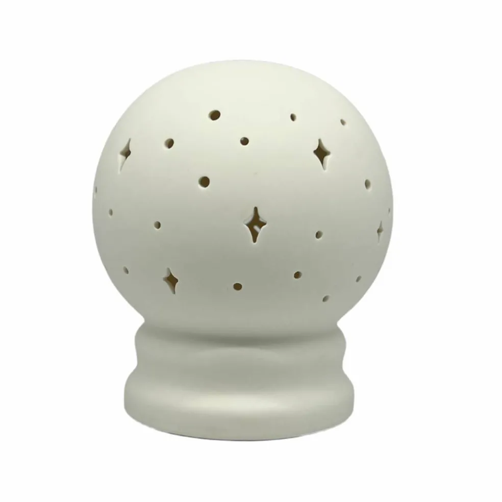 7" Crystal Ball DIY Ceramic LED Décor by Make Market®