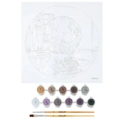8" Crystal Ball Paint-by-Number Plywood Surface Kit by Artist's Loft®