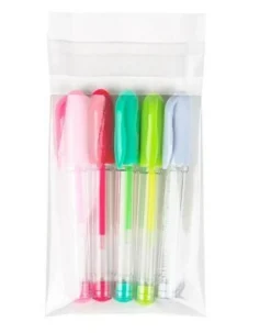 Crystal Clear Bags® with Flap 2 1/2" x 3 1/2" 100 pack B2