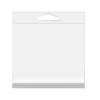 Crystal Clear Hanging Bags 3" x 3"+ Flap 500 pack J3