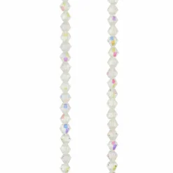 Crystal Faceted Glass Bicone Beads, 4mm by Bead Landing™