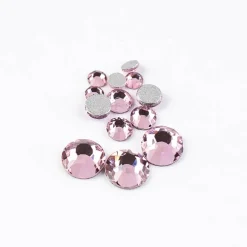 Crystal Lane DIY Assorted Glass Round Flatback Rhinestones Combo