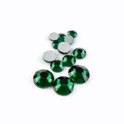 Crystal Lane DIY Assorted Glass Round Flatback Rhinestones Combo