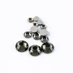 Crystal Lane DIY Assorted Glass Round Flatback Rhinestones Combo