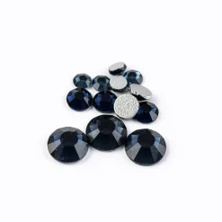 Crystal Lane DIY Assorted Glass Round Flatback Rhinestones Combo