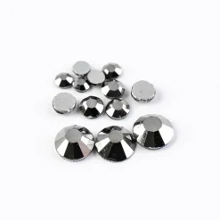 Crystal Lane DIY Assorted Glass Round Flatback Rhinestones Combo