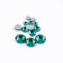 Crystal Lane DIY Assorted Glass Round Flatback Rhinestones Combo