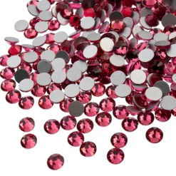 Crystal Lane DIY SS12 Glass Flatback Rhinestones, 432pcs