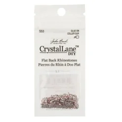 Crystal Lane DIY SS3 Glass Flatback Rhinestones, 1440pcs