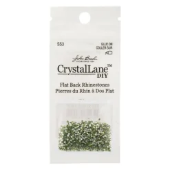 Crystal Lane DIY SS3 Glass Flatback Rhinestones, 1440pcs