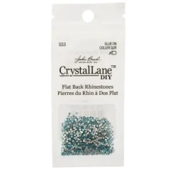 Crystal Lane DIY SS3 Glass Flatback Rhinestones, 1440pcs