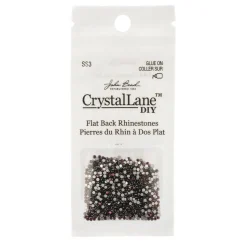Crystal Lane DIY SS3 Glass Flatback Rhinestones, 1440pcs