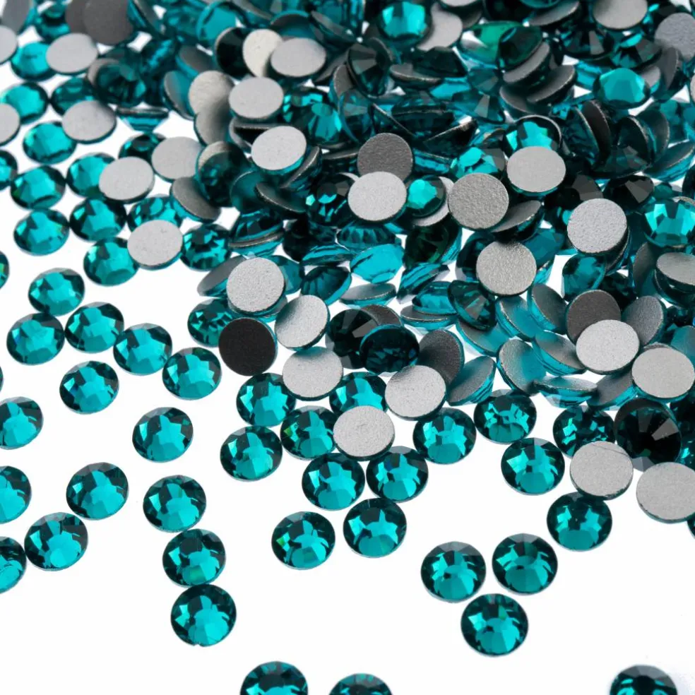 Crystal Lane DIY SS12 Glass Round Flatback Rhinestones, 2880ct.