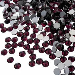 Crystal Lane DIY SS12 Glass Round Flatback Rhinestones, 2880ct.
