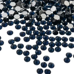 Crystal Lane DIY SS12 Glass Round Flatback Rhinestones, 2880ct.