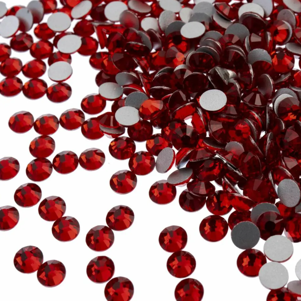 Crystal Lane DIY SS12 Glass Round Flatback Rhinestones, 2880ct.