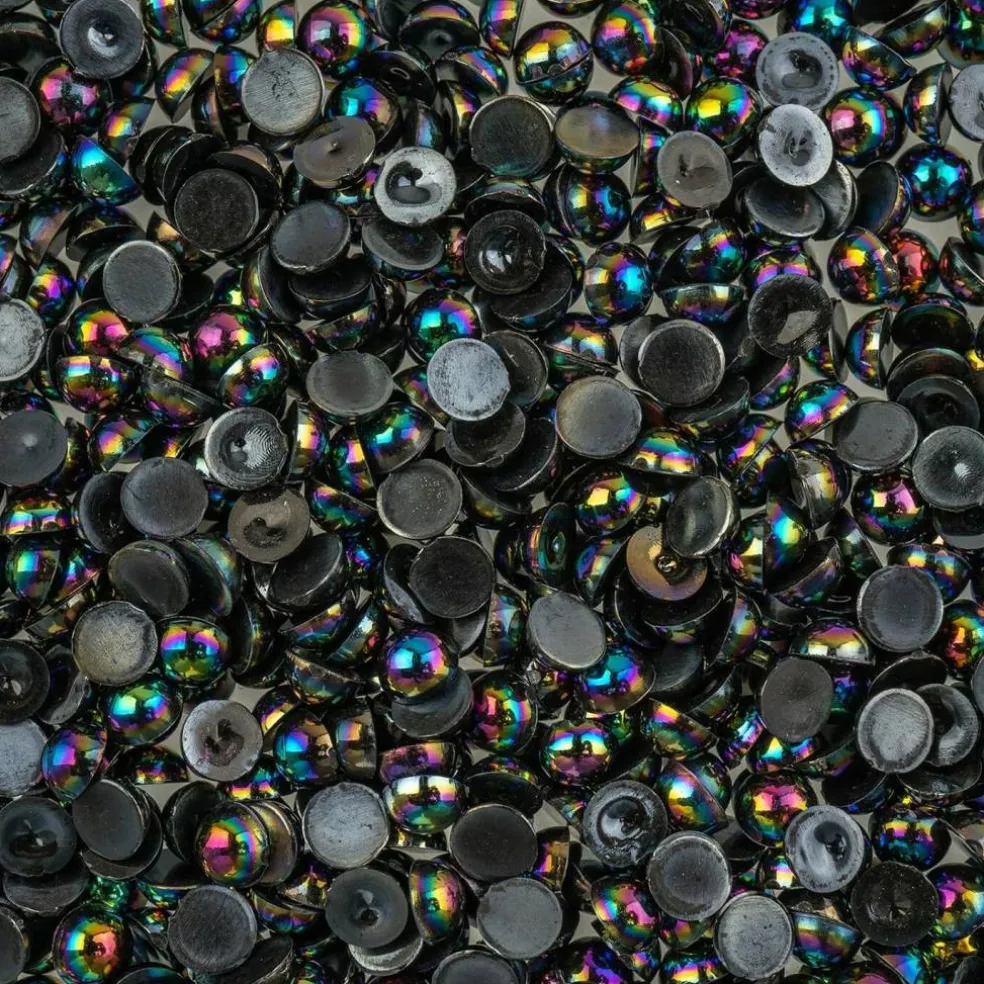 Crystal Lane DIY SS20(5mm) Plastic Pearl Flatback Rhinestones, 575pcs